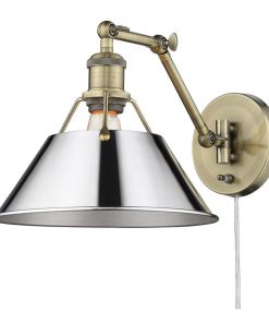 1 Light Articulating Wall Sconce in Transitional style - 9 Inches high by 10