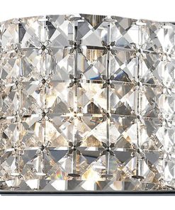 Z-Lite 867-1S Panache 1 Light 6"W Compliant Crystal Bathroom - Chrome