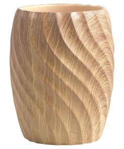 Wood Works Wastebasket
