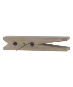 Wooden Clothespin Shelf