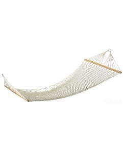 Zingz & Thingz 2 Person Cotton Hammock in Cream