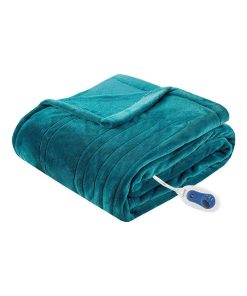 100% Polyester Solid Microlight / Solid Microlight Heated Throw, Br54-1924