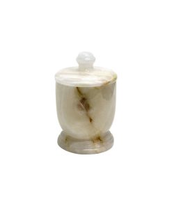 White Onyx Canister