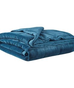 100% Polyester Reversible Plush To Microfiber Da Blanket - Mp51-7654