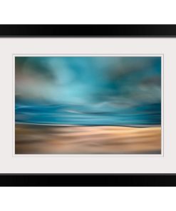 "The Beach" Black Framed Art Print, 26"x20"x1"