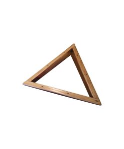 Wine Barrel Pool Triangle, Without Pool Balls