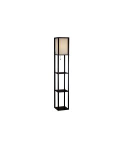 Wright Tall Floor Lamp, Black