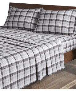 100% Cotton Flannel Printed Sheet Set