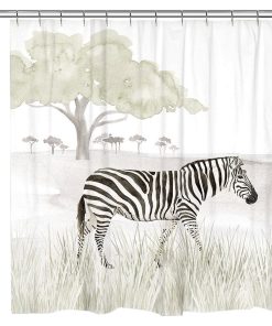 Zebra Shower Curtain
