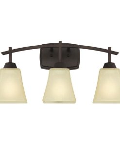 Westinghouse 6307500 Midori 21"W 3 Light Bathroom Vanity Light - Oil Rubbed