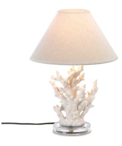White Coral Table Lamp