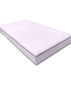 |COVER ONLY| Outdoor Contrast Trim 8" Crib Daybed Fitted Sheet Slipcover AD107