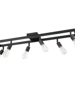 Weston 6-Light Matte Black Track Lighting