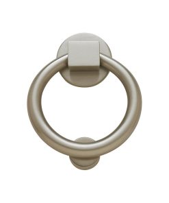 0195190 Ring Door Knocker, Satin Black