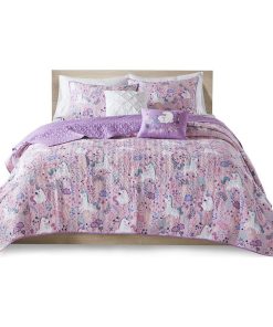 100% Cotton Printed Coverlet Set, UHK13-0102