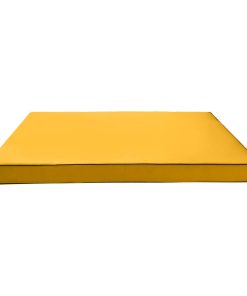 |COVER ONLY|Outdoor Contrast Trim 6" Twin-XL Daybed Fitted Sheet Slipcover AD108