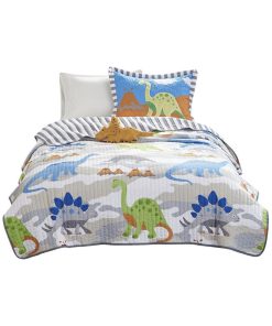 100% Polyester Printed Micro Quilt Set, MZK80-044