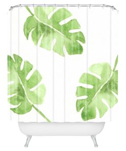 Wonder Forest Split Leaf Shower Curtain, Standard