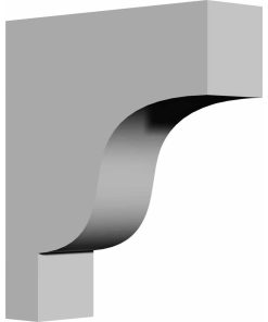 Wirral Bracket, 4"W x 14"D x 15 3/4"H
