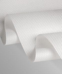Single Panel Blind for Rod Desyne Panel Track 23.5"Wx91.4"H, Chauky White