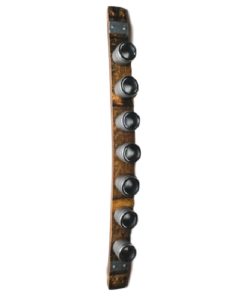 Wine Barrel Spice Rack, 7 Cans