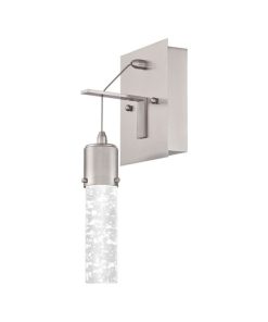 Westinghouse 6372000 Cava 1 Light 13" Tall LED Wall Sconce - Brushed Nickel