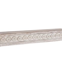 White Wood Vintage Wall Shelf 36" x 5" x 6"