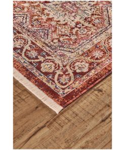 Weave & Wander Tessina Rug, Rust/Multi, 3'6"x5'6"