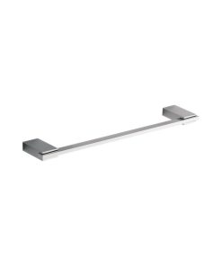 14" Square Polished Chrome Towel Bar