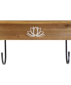 Yoga Mat Shelf With J-hooks