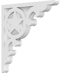 1 7/8"W X 18"D X 18"H Austin PVC Corbel