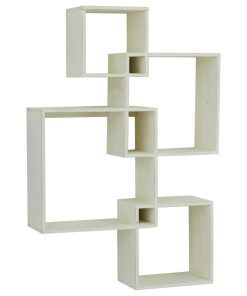 White Fir Wall Shelf, 34"x12"x22" 560588