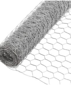 YardGard?308431B Galvanized Poultry Netting, 20-Gauge, 1" Mesh, 48" x 50'