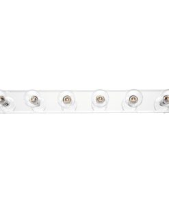 Westinghouse 6645000 4-1/4" Tall 6 Light Vanity Strip - Beveled Mirror
