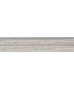 12"x2" White Oak Marble Moulding, Chair Rail Moulding, Polished, Set of 10
