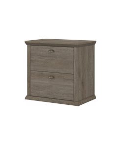 Yorktown 2 Drawer Lateral File Cabinet in Restored Gray - Engineered Wood