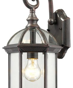 1-Light Outdoor Wall, Rust