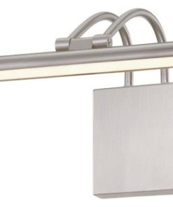 Westinghouse 7501400 17"W LED Picture Light - Brushed Nickel
