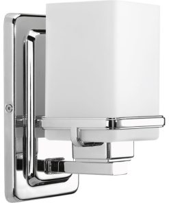 1-Light Bath and Vanity Polished Chrome Finish