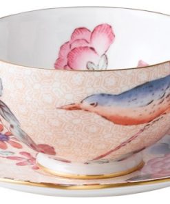 Wedgwood Cuckoo Peach Teacup & Saucer