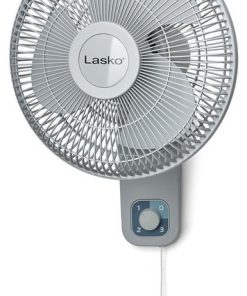 12" Oscillating Wall Mount Fan, 3 Speeds