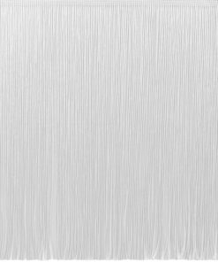 11 Yard Value Pack of 12 Inch Chainette Fringe Trim, Style# CF12 Color: WHITE