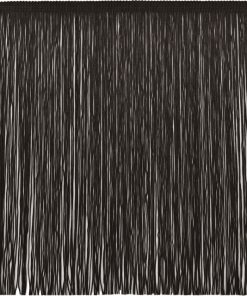 11 Yard Value Pack of 12 Inch Chainette Fringe Trim, Style# CF12 Color: Black