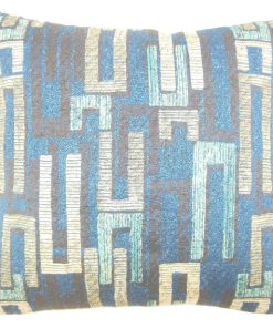 Yohance Geometric Floor Pillow Birch