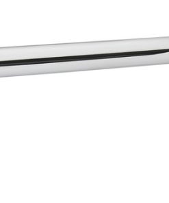 12" Wall-Mounted Rain Shower Arm and Flange, Polished Chrome