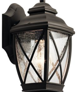 1 Light Outdoor Wall Sconce - Lodge/Country/Rustic inspirations - 10.25 inches