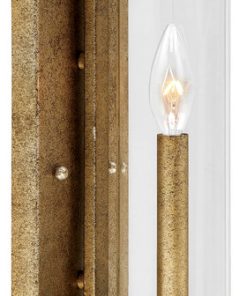 1 Light 4.75 in. Vintage Gold Sconce