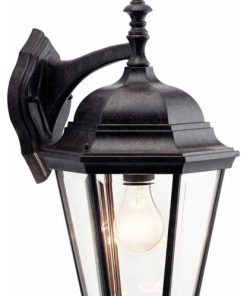 Kichler Lighting 9655TZ Madison Outdoor Wall Light, Tannery Bronze