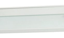 ZeeLite 3-Lamp Cabinet Light, White and Diffused Glass