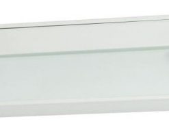 ZeeLite Under-Cabinet Light, 2-Light, White With Diffused Glass, 4.8"W